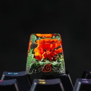 Kurama Green Tailed Beast Keycap