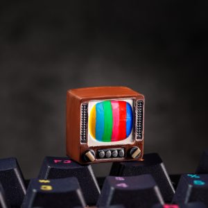 Retro TV Keycap